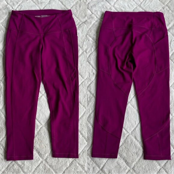 Victoria's Secret Sport | Plum Knockout By Victoria's Secret Capri | Size Small - Picture 2 of 12